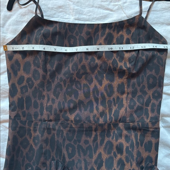 NWT Damson Madder Persephone Midi Dress in Dark Leopard, UK 8/US 4 - Picture 8 of 11